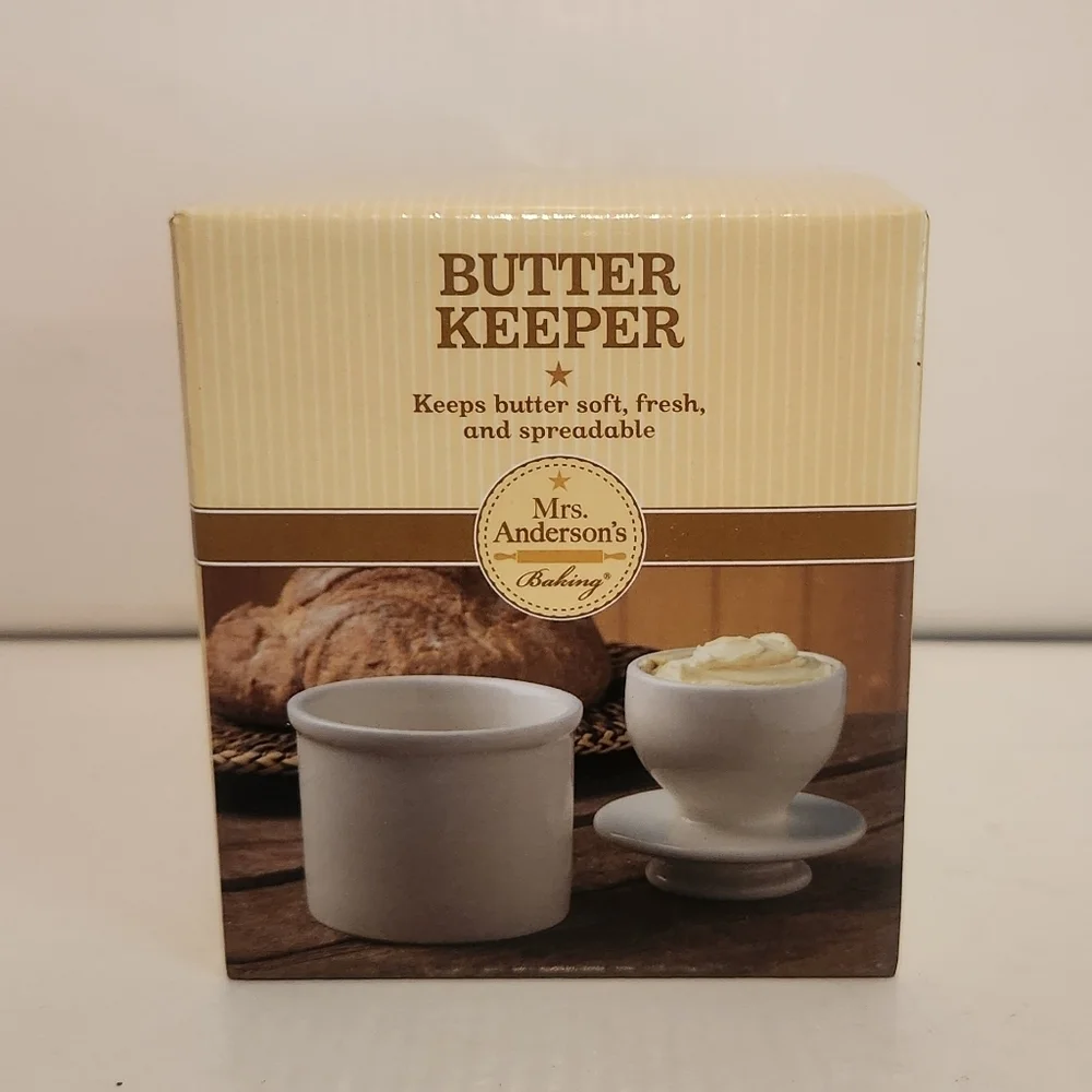 Brand New Mrs. Anderson’s Baking Butter Keeper